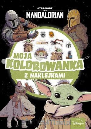 Moja kolorowanka.. Star Wars The Mandalorian [KSIĄŻKA]