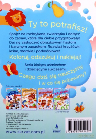 Moje pierwsze krzyżówki - Zofia Zabrzeska [KSIĄŻKA]