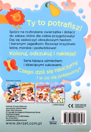 Moje pierwsze krzyżówki - Zofia Zabrzeska [KSIĄŻKA]