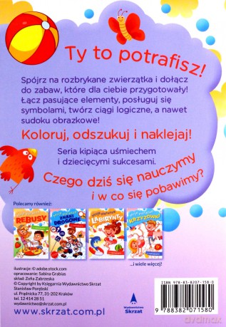 Moje pierwsze łamigłówki - Zofia Zabrzeska [KSIĄŻKA]