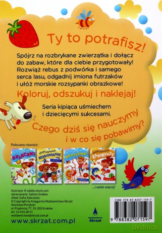 Moje pierwsze rebusy - Zofia Zabrzeska [KSIĄŻKA]