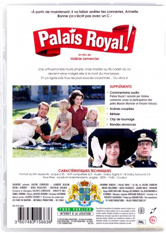 Palais royal! (Królową być) [DVD]