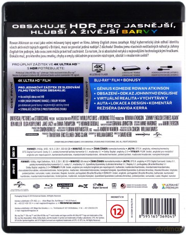 Johnny English: Nokaut [Blu-Ray 4K]+[Blu-Ray]