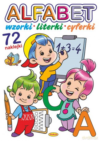 Alfabet. Wzorki, literki, cyferki - Mariola Budek [KSIĄŻKA]