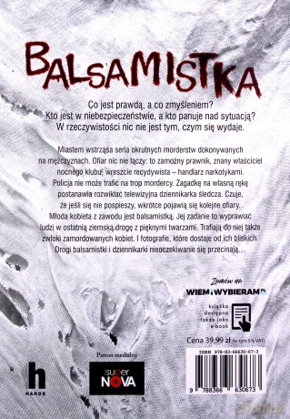 Balsamistka - Magdalena Adaszewska [KSIĄŻKA]