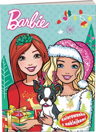 Barbie Kolorowanka z naklejkami NA-1110 [KSIĄŻKA]