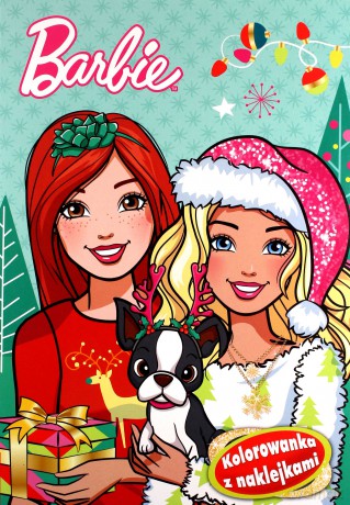 Barbie Kolorowanka z naklejkami NA-1110 [KSIĄŻKA]
