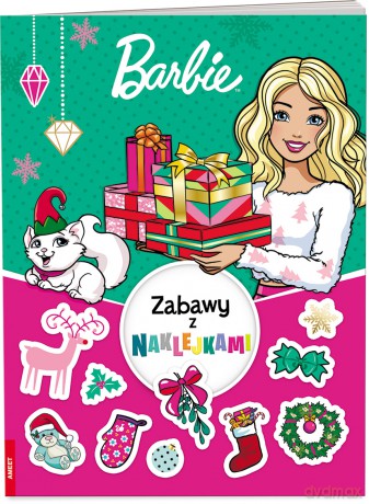 Barbie Zabawy z naklejkami STI-1110 - Opracowanie Zborowe [KSIĄŻKA]