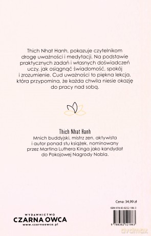 Cud uważności. Prosty podręcznik medytacji - Thich Nhat Hanh [KSIĄŻKA]