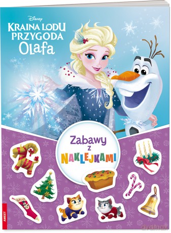 Disney Kraina Lodu Przygoda Olafa Zabawy z naklejkami STI-9111 [KSIĄŻKA]