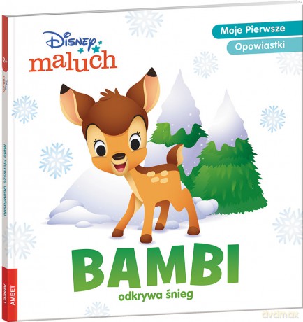 Disney maluch Moje pierwsze opowiastki Bambie odkrywa śnieg BOP-9208 [KSIĄŻKA]