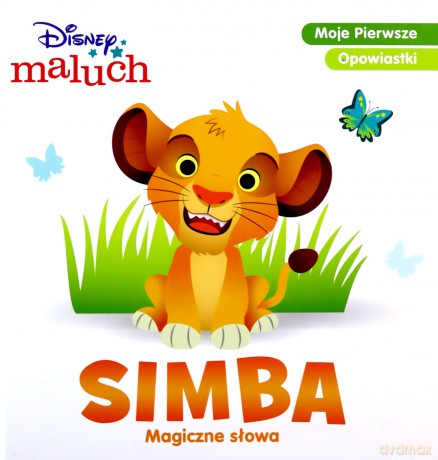 Disney maluch Moje pierwsze opowiastki Simba magiczne słowa BOP9209 [KSIĄŻKA]
