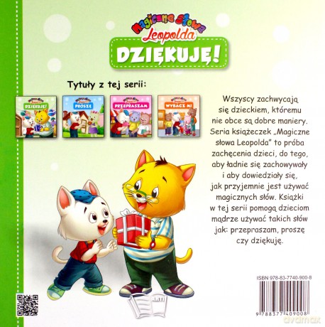 Dziękuję!. Magiczne słowa Leopolda [KSIĄŻKA]