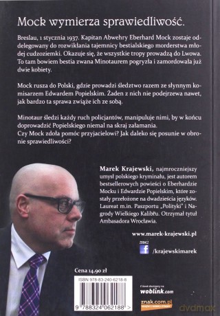 Głowa Minotaura (pocket) - Marek Krajewski [KSIĄŻKA]