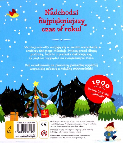 Gwiazdka. 1000 naklejek [KSIĄŻKA]