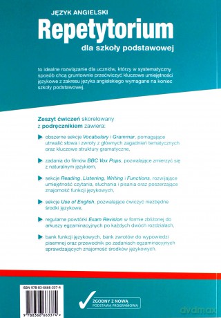 Język angielski Repetytorium dla szkoły podstawowej Wydanie jednotomowe A2+/B1. Zeszyt ćwiczeń [KSIĄŻKA]