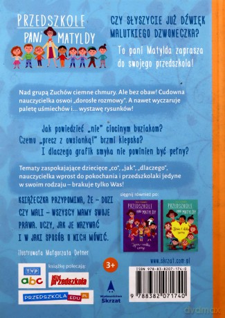 Kacper i prawa dziecka. Przedszkole pani Matyldy - Aneta Grabowska, Małgorzata Detner [KSIĄŻKA]