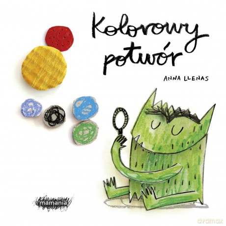 Kolorowy potwór. Książka kartonowa - Anna Llenas [KSIĄŻKA]