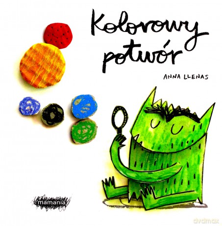 Kolorowy potwór. Książka kartonowa - Anna Llenas [KSIĄŻKA]