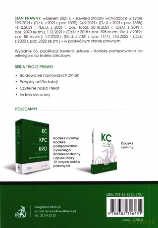 KPC. Kodeks postępowania cywilnego5 [KSIĄŻKA]