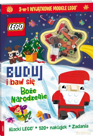 LEGO iconic Buduj i baw się Boże Narodzenie BBA-6604 [KSIĄŻKA]