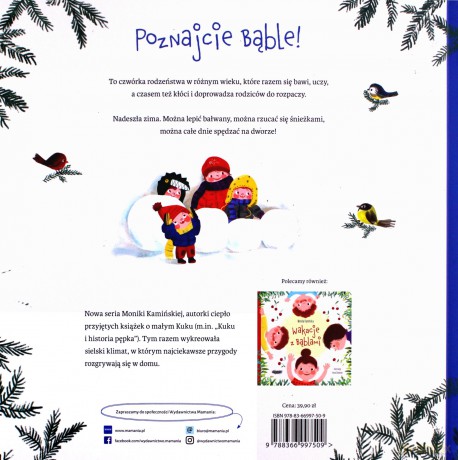 Mroźne przygody Bąbli Bąble - Monika Kamińska [KSIĄŻKA]