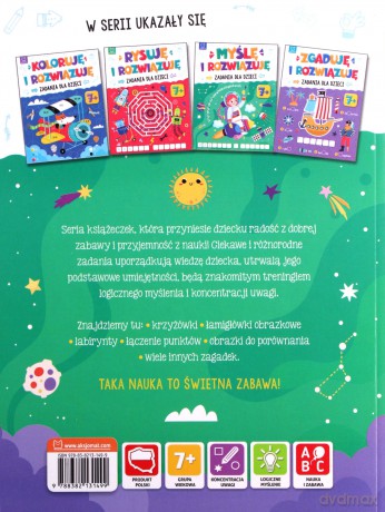 Myślę i rozwiązuję. Zadania dla dzieci [KSIĄŻKA]