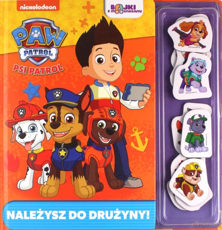 Należysz do drużyny! Bajki z magnesami. Psi Patrol [KSIĄŻKA]