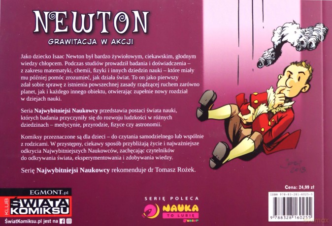 Newton. Grawitacja w akcji - Jordi Bayarri [KOMIKS]