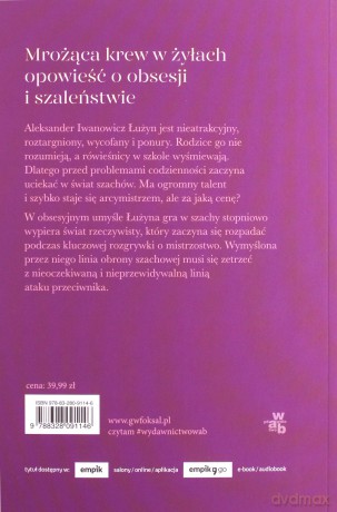 Obrona Łużyna - Vladimir Nabokov [KSIĄŻKA]