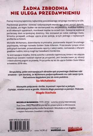 Obsesja zbrodni. Prawdziwa historia najbardziej poszukiwanego mordercy w USA (pocket) - Michelle Mcnamara [KSIĄŻKA]