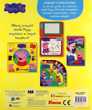 Peppa lubi ruch! Zabawy z naklejkami. Świnka Peppa [KSIĄŻKA]