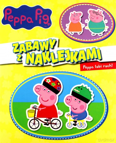 Peppa lubi ruch! Zabawy z naklejkami. Świnka Peppa [KSIĄŻKA]