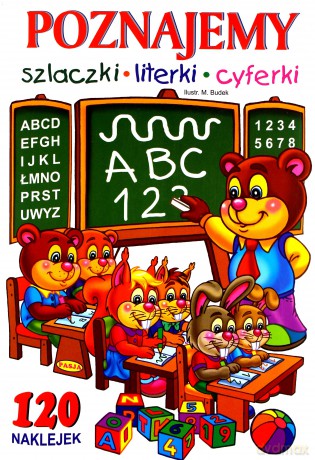 Poznajemy szlaczki, literki, cyferki - Mariola Budek [KSIĄŻKA]