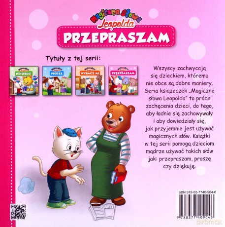 Przepraszam. Magiczne słowa Leopolda [KSIĄŻKA]