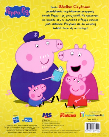 Przygody małej świnki. Wielkie czytanie. Świnka Peppa [KSIĄŻKA]
