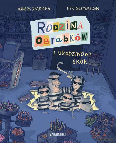 Rodzina Obrabków i urodzinowy skok - Anders Sparring, Per Gustavsson [KSIĄŻKA]