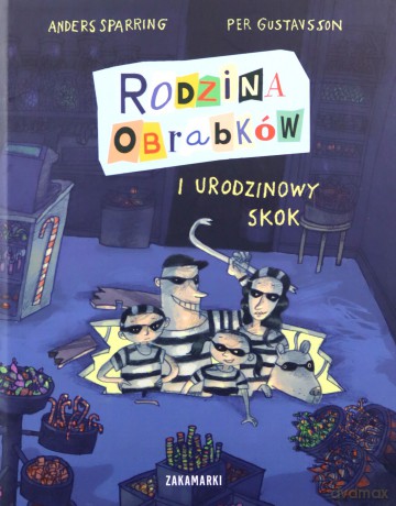 Rodzina Obrabków i urodzinowy skok - Anders Sparring, Per Gustavsson [KSIĄŻKA]