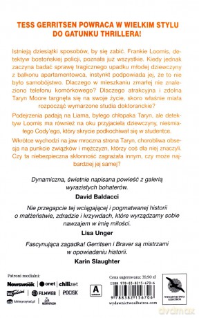 Studentka - Tess Gerritsen, Gary Braver [KSIĄŻKA]