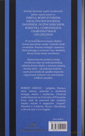 Sztuka uwodzenia. Praktyczny przewodnik po tajemnicach manipulacji - Robert Greene [KSIĄŻKA]