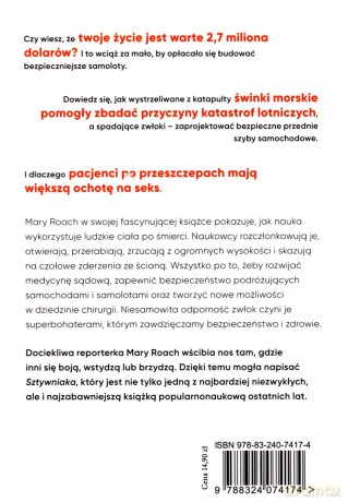 Sztywniak. Osobliwe życie nieboszczyków (pocket) - Mary Roach [KSIĄŻKA]