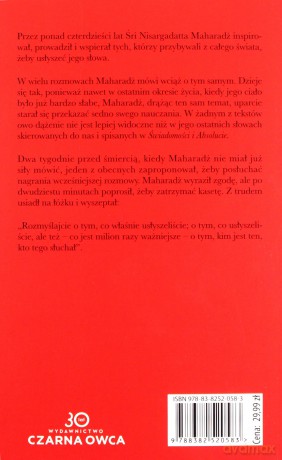 Świadomość i Absolut. Ostatnie rozmowy - Śri Nisargadatta Maharadż [KSIĄŻKA]