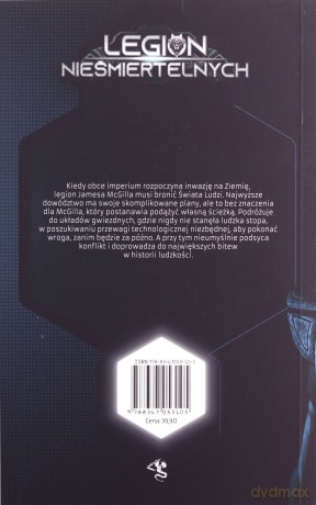 Świat ludzi. Legion Nieśmiertelnych (Tom 6) - B. V. Larson [KSIĄŻKA]