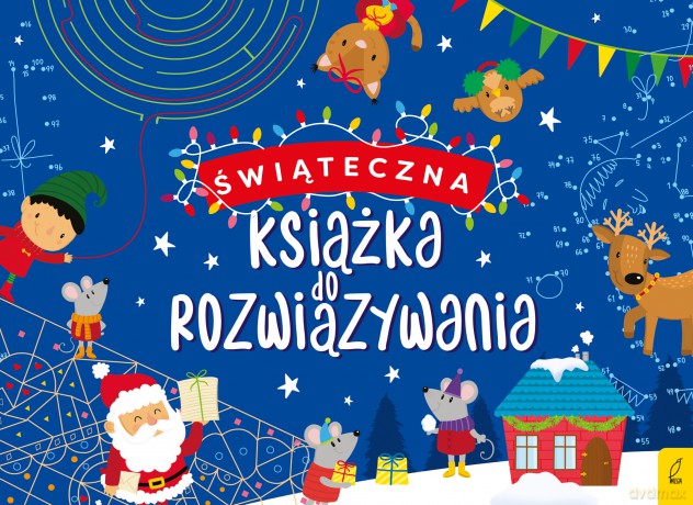 Świąteczna książka do rozwiązywania [KSIĄŻKA]