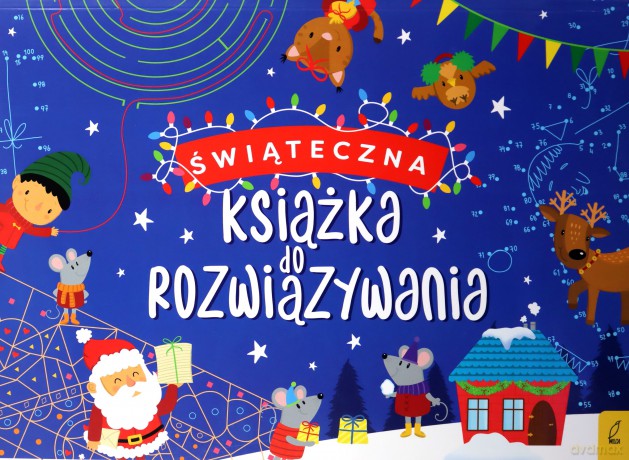 Świąteczna książka do rozwiązywania [KSIĄŻKA]