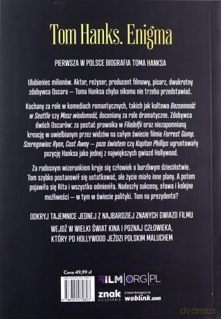 Tom Hanks. Enigma - David Gardner [KSIĄŻKA]