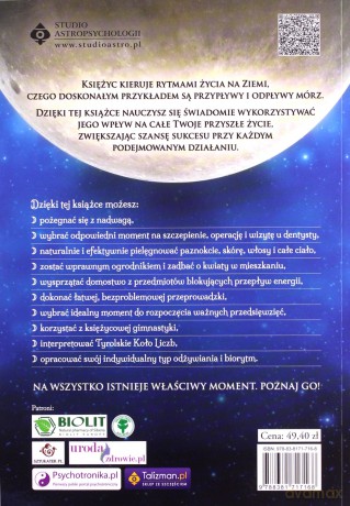 Uniwersalny kalendarz księżycowy. Jak w pełni wykorzystać rytm Księżyca w swoim życiu - Johanna Paungger, Thomas Poppe [KSIĄŻKA]