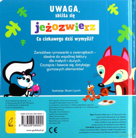 Uwaga, jeżozwierz! [KSIĄŻKA]