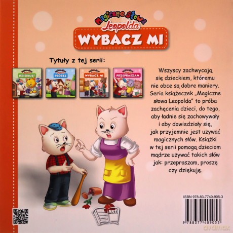 Wybacz mi. Magiczne słowa Leopolda [KSIĄŻKA]