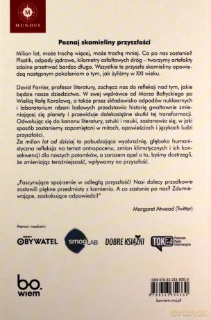 Za milion lat od dzisiaj. O śladach, jakie zostawimy - David Farrier [KSIĄŻKA]